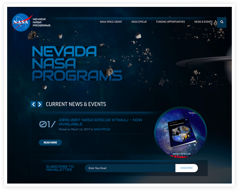 Nevada NASA Programs After