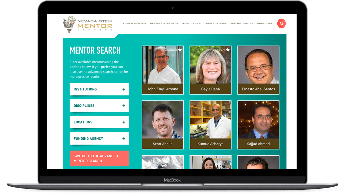 Mentor Search Directory